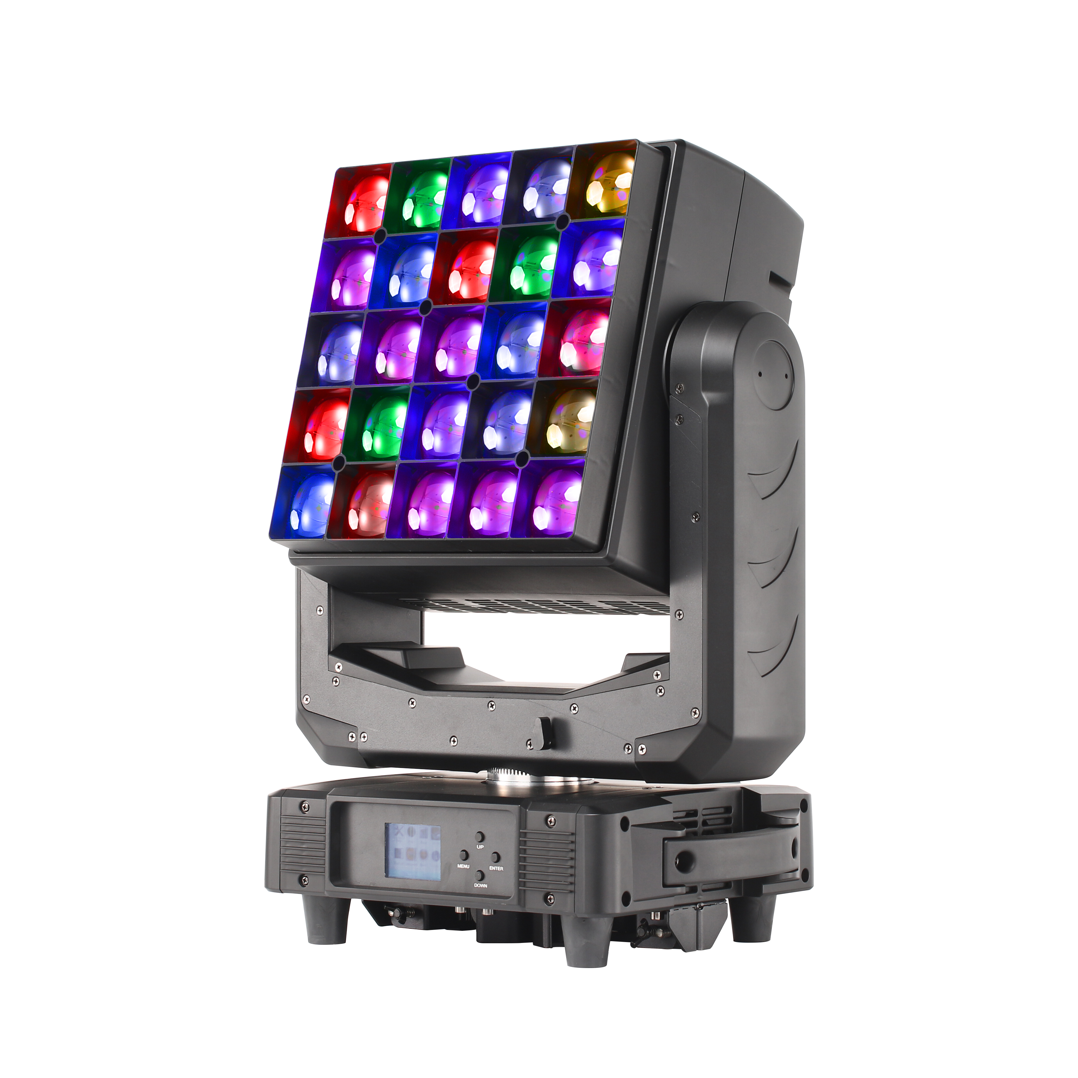 25X40W マトリックス ズーム RGBW LED ウォッシュ ムービング ヘッド ステージ ライト FD-LM2540
